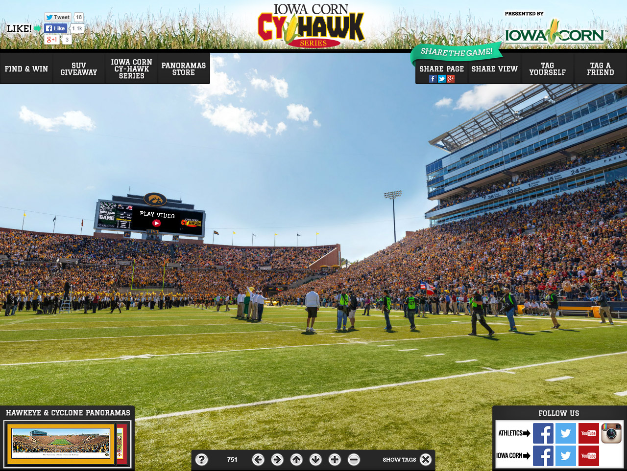 2014 Iowa Corn Cy-Hawk Series