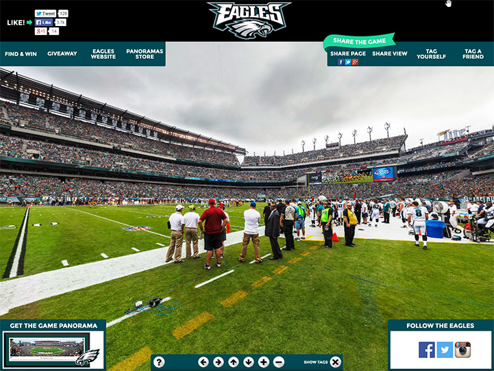 philadelphia eagles stadium store