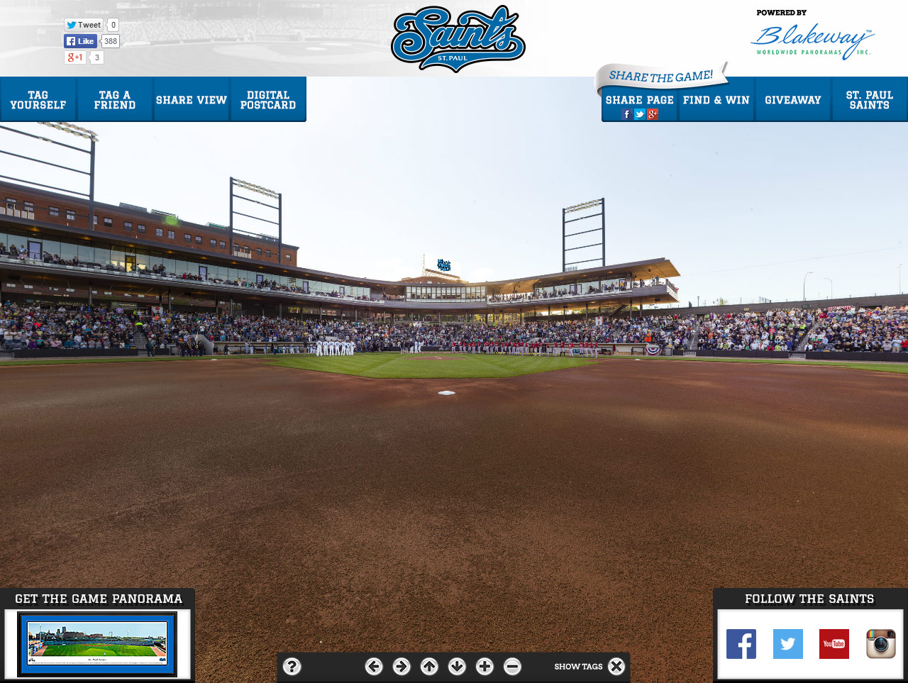 St. Paul Saints Gigapixel