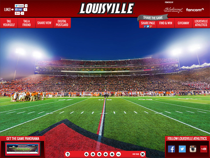 Louisville Cardinals Gigapixel