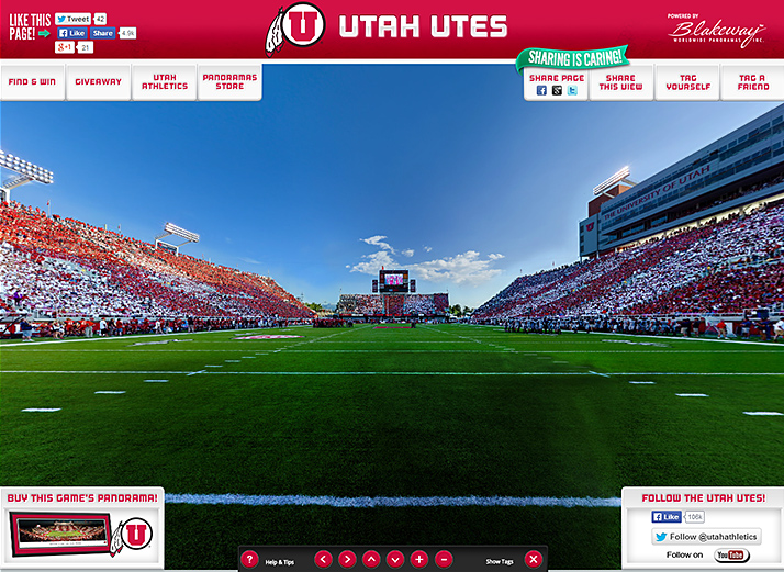 Utah Utes Blakeway Gigapixel