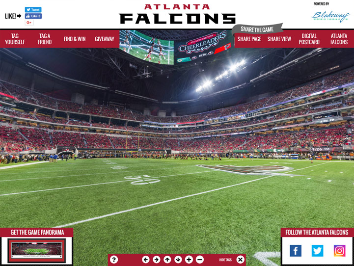 Green Bay Packers vs Atlanta Falcons game photos from Mercedes