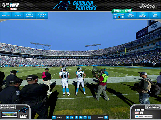Carolina Panthers Blakeway Gigapixel