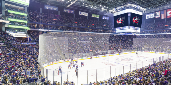 Columbus Blue Jackets Gigapixel - Powered by Blakeway Panoramas